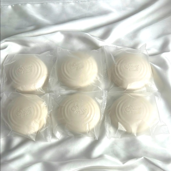 Shower Mate Other - Shower Mate White Soap Collection Full Sized‎ Soap Lot of Six